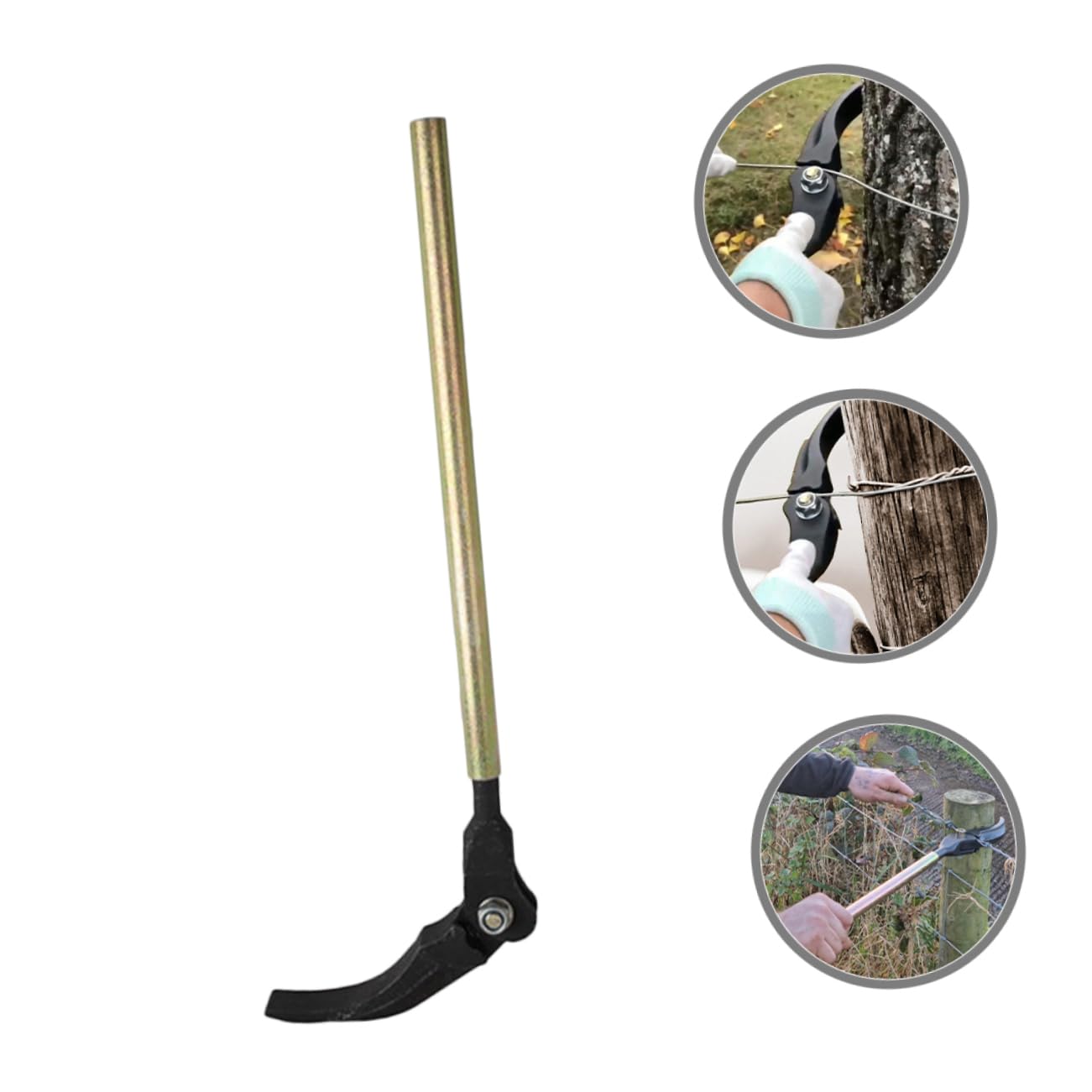 Happyyami Zaundrahtspanner Mit Langem Griff Stacheldrahtzaunspanner Für Effiziente Reparatur Und Erstellung Von Landwirtschaftlichen Zäunen Tragbarer Drahtspanner Für Verschiedene