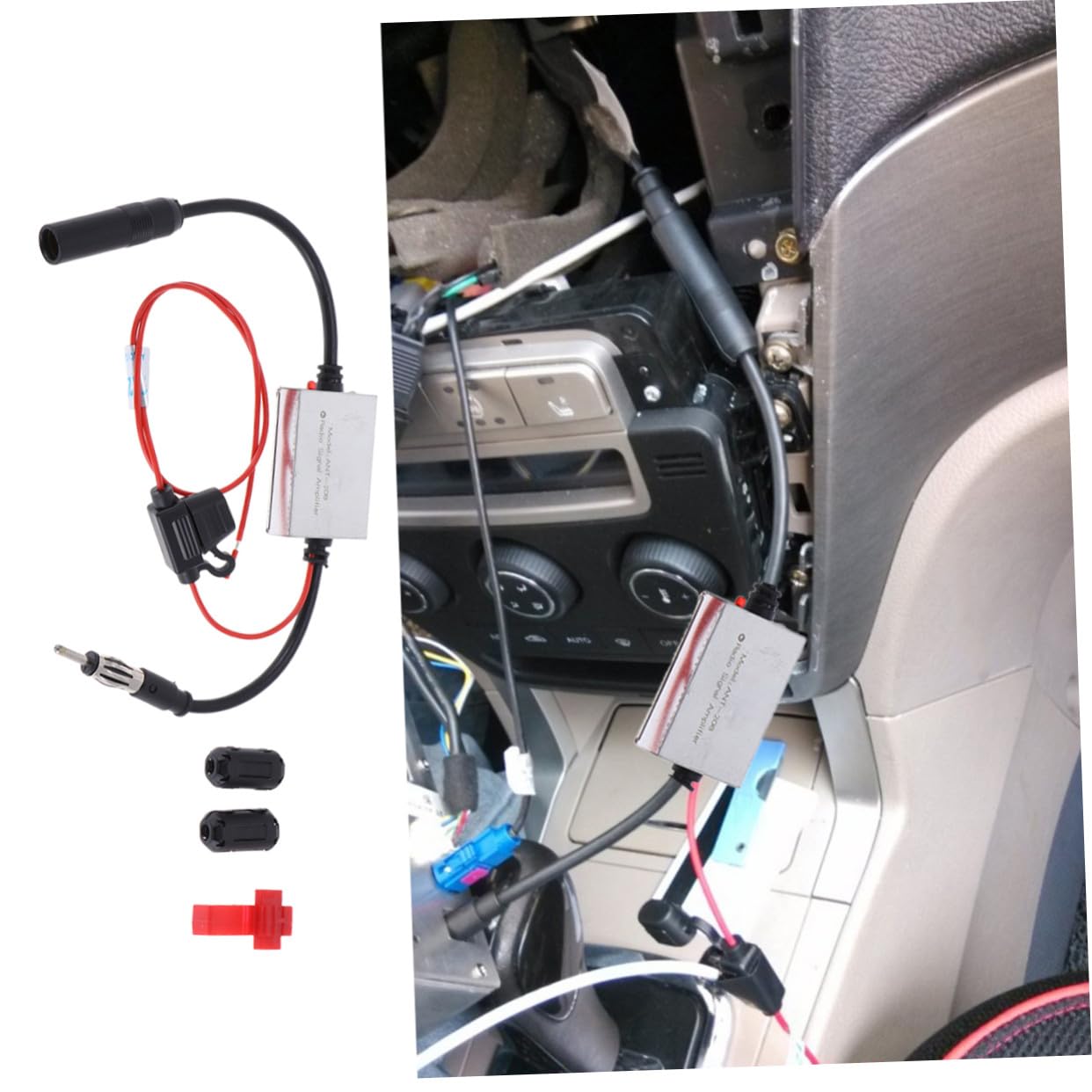 Amplificador de Antena FM Ant-208 para Automóvil 12v-24v