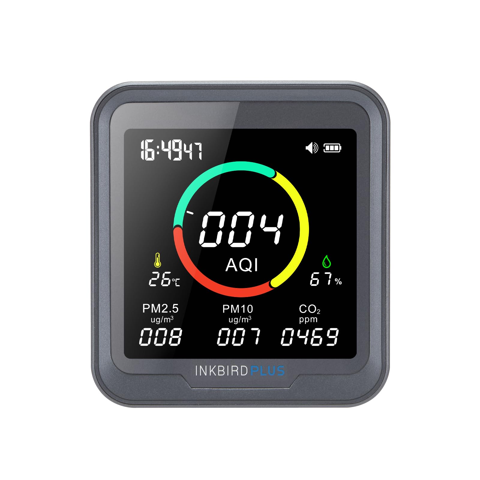 INKBIRDPLUS Indoor air Quality Monitor with Alarm-picture-14