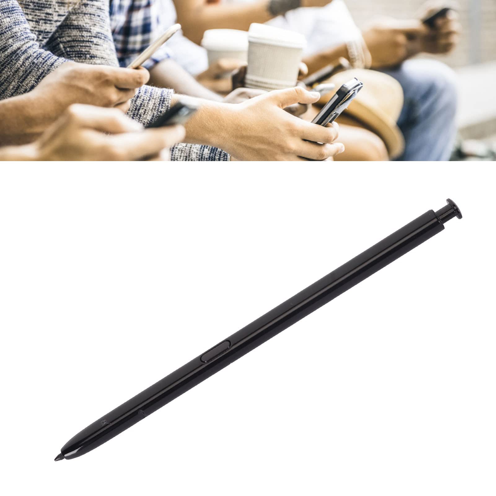 Stylet Note 20 Ultra S avec Bluetooth, Pointes de Stylet 0,7 Mm 4096 Capteur de Pression, Stylet pour Galaxy Note 20 20 Ultra 5G Toutes Versions, Stylet Note 20 Touch S Pen (Noir)