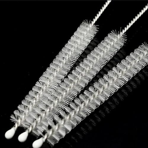 Miniatura 6 de 10 limpiadores de paja de nailon, cepillo de limpieza, limpiadores de tuberías de acero inoxidable, vidrio y duradero