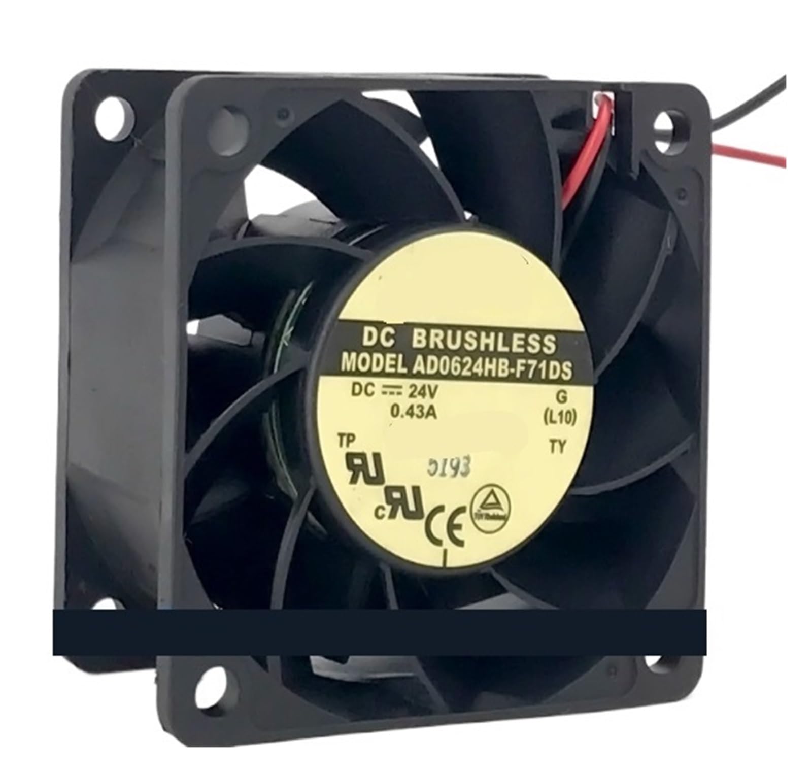 YMUGUEGH AD0624HB-F71DS 24V 0.43A 6038 Cooling Fan 6CM