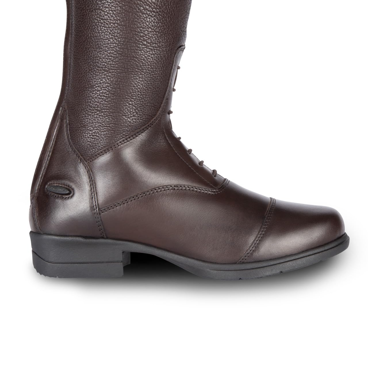 Moretta Shires Damen Gianna Reitstiefel aus braunem Leder