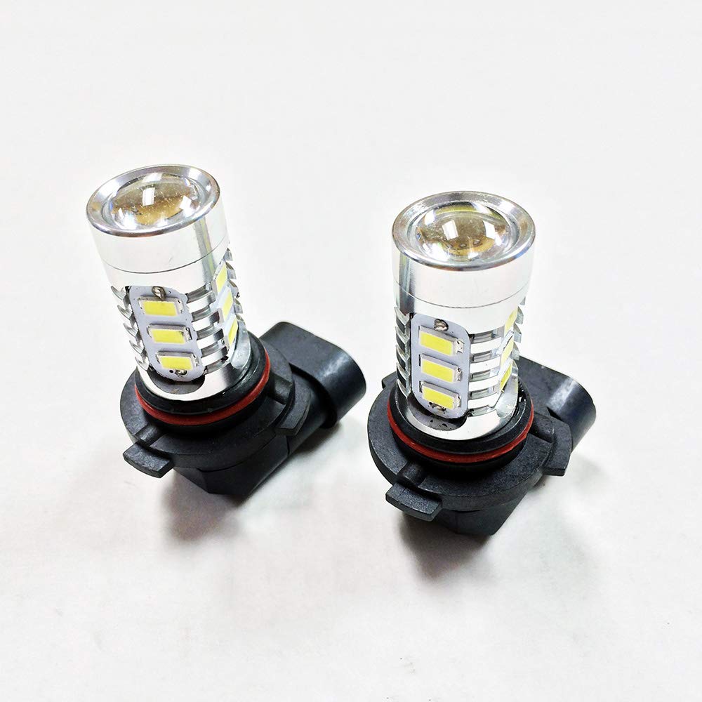 SOCAL-LED LIGHTING 9006 HB4 Pink LED Fog Light Bulbs for Powersports 15W SMD 5730 High Power Bright DRL Lights, 12V Daytime Running Light Replacement, Pack of 2