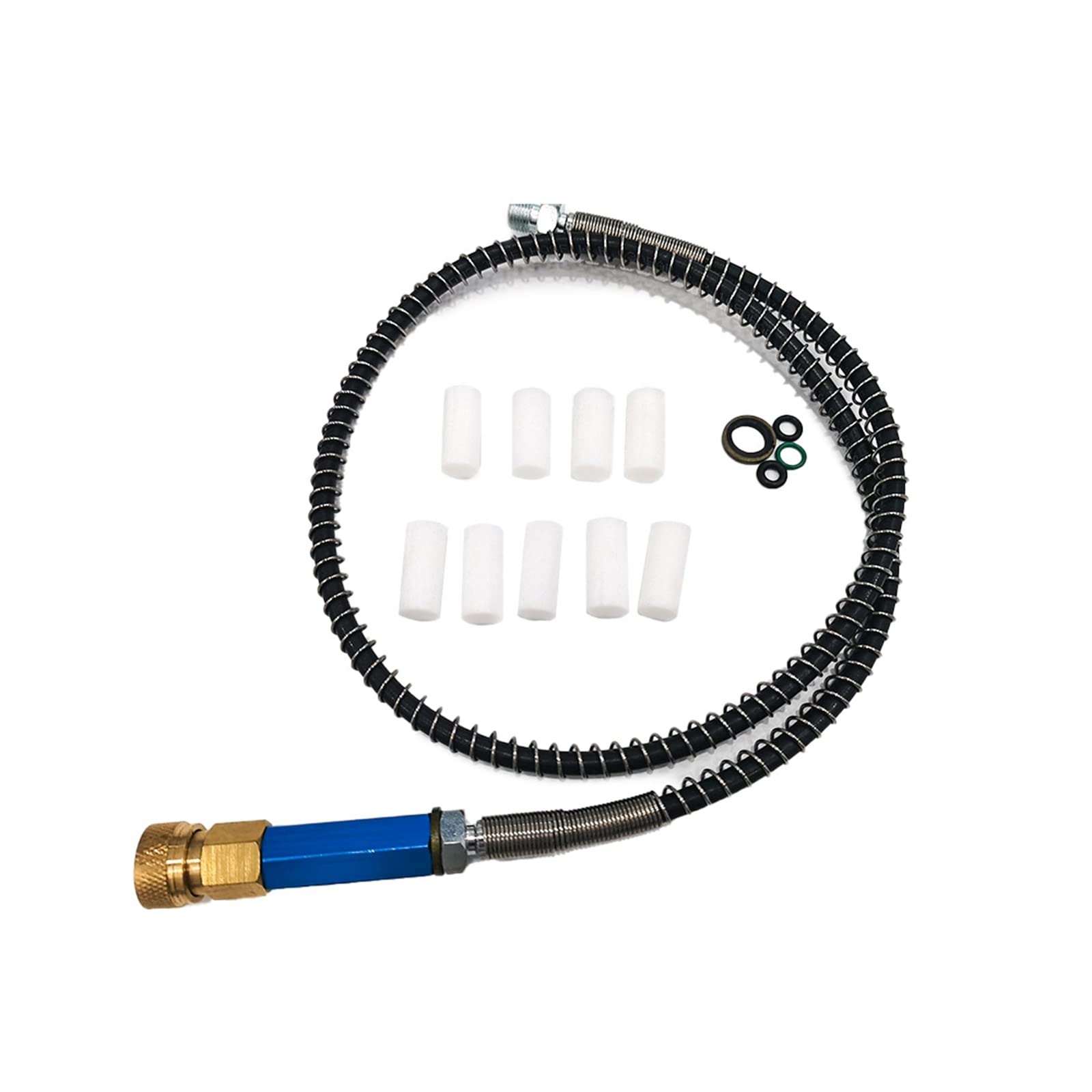 4500psi 300bar PCP Separatore di Olio d'Acqua Compatible with Pompa a Mano del compressore con Tubo di Pressione 0,5 m e Giunti rapidi M10X1