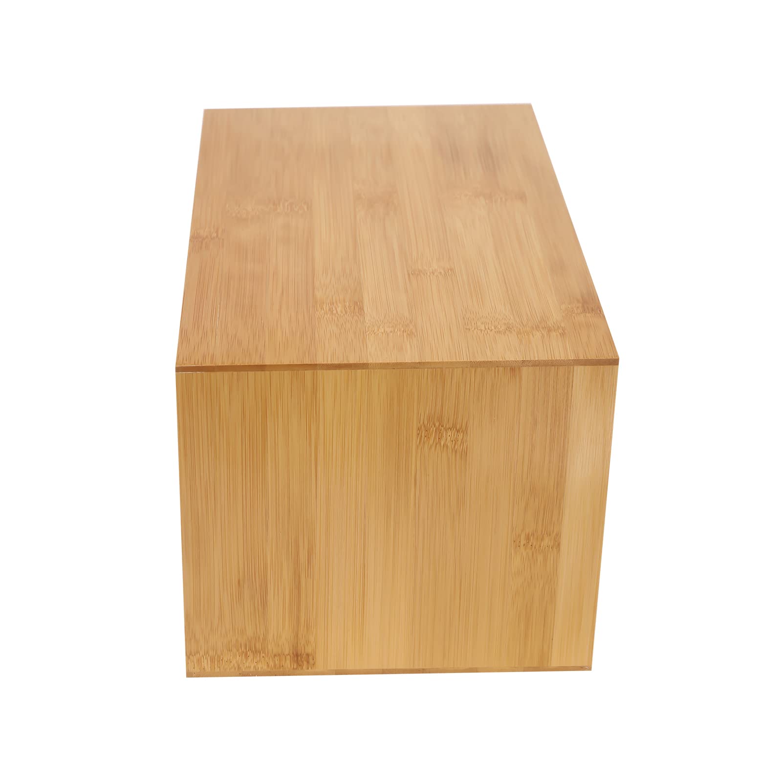Bambusowy organizer na biurko z 3/2 szufladami, 33 x 19 x 16 cm, wielofunkcyjny organizer na przybory biurowe, kolekcje kosmetyków (2 szuflady)