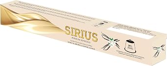 Sirius Premium Vanilla Flavored Capsule Coffee (Nespresso Compatible) - 10 Pieces
