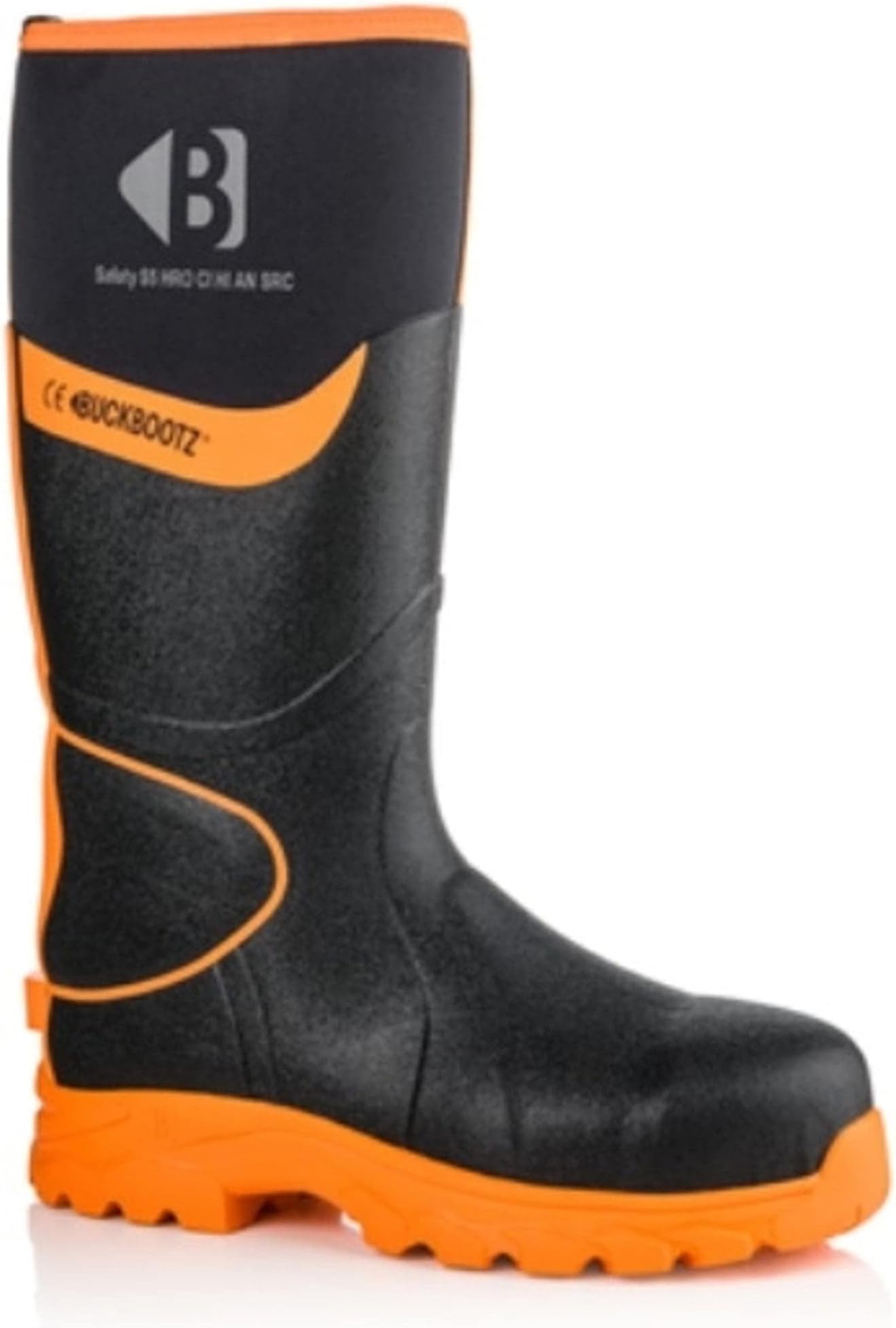 BucklerBuckbootz Bbz6000bk Black Safety Wellington Boots