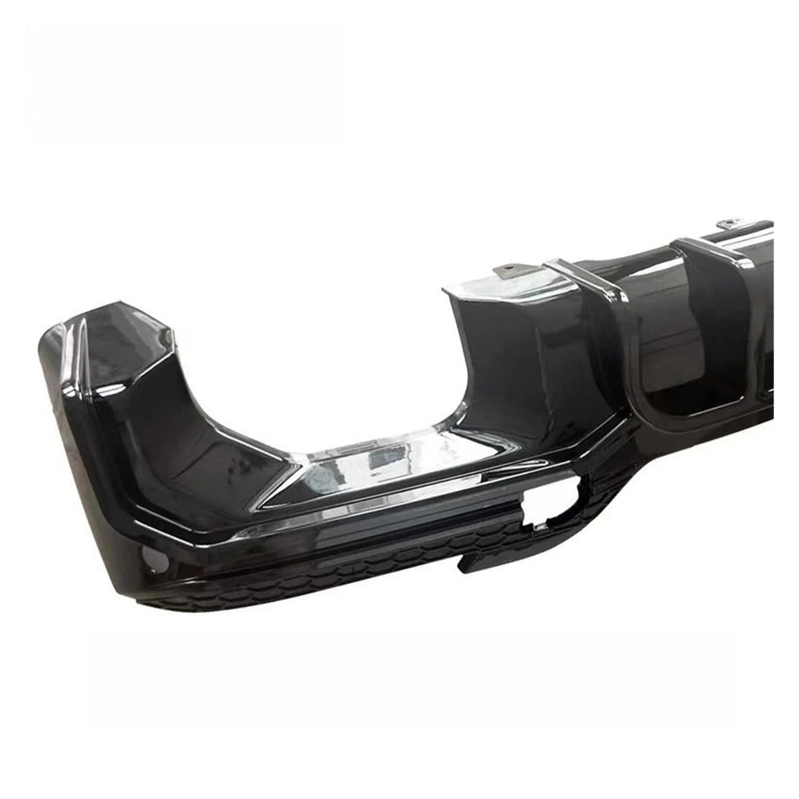 Per BMW X3 G01 G08 Per LCI 2022-2024 Paraurti Posteriore Auto Diffusore Inferiore Splitter Labbro Con Kit Illuminazione LED Paraurti Posteriore Diffusore(A)