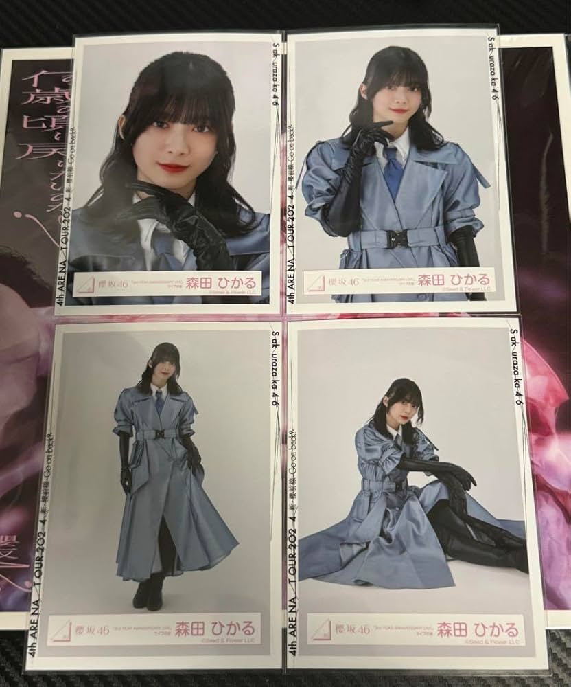 櫻坂46 森田ひかる 生写真 3rdアニラ ライブ衣装　直筆サイン 櫻坂46 森田ひかる 生写真 3rdアニラ ライブ衣装 直筆サイン