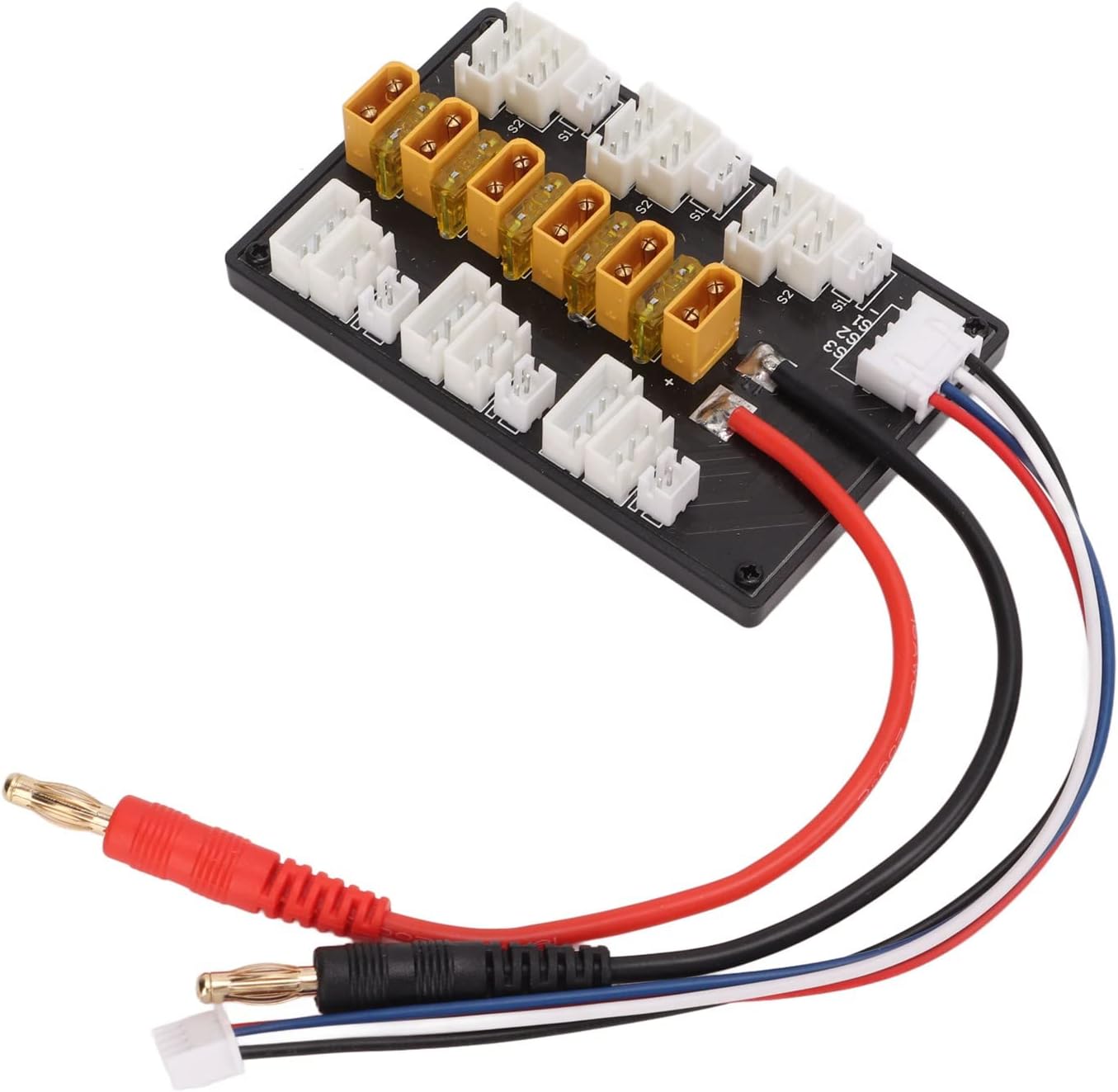 XT30 Parallel Charging Board 1S-3S Lipo Battery Charger Plate Battery Balance Charger Expansion Board for IMAX B6