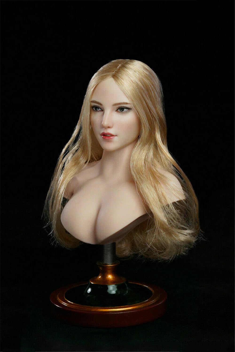 Tête de peau de fille asiatique 1/6 pour créer des scènes de figurines uniques