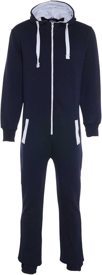 Tuta Con Cappuccio Per Bambini - Unisex, Taglie 7-14 Anni, Nero E Grigio, 50% Cotone 50% Poliestere - Foto 2