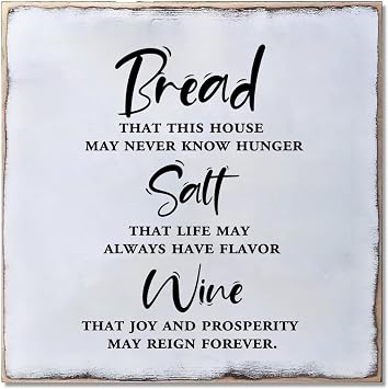 Alioyoit Wood Pallet Sign Bread That This House May Never Know Hunger Shabby Wooden Hanging Sign Plaque Wall Plate With Bible Verse Quote Retro Style Home Decor For Farmhouse Cottage Living Room