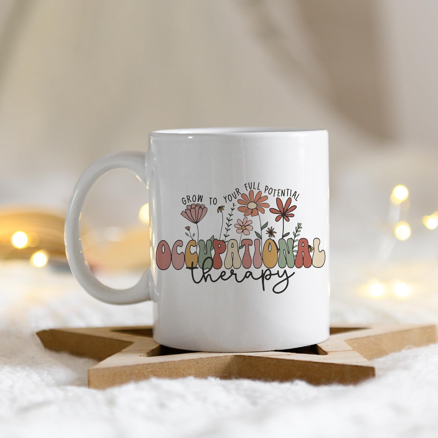 IWXYI Occupational Therapist Gift,Occupational Therapy Mug,Ot Coffee Mug 11 Ounce,Occupational Therapy Ceramic Cup,Occupational Therapist Gifts - Image 2