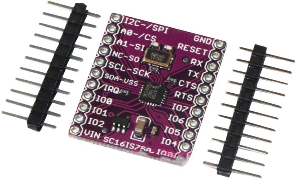 DollaTekSC16IS750 Single UART with I2C-Bus/SPI Interface
