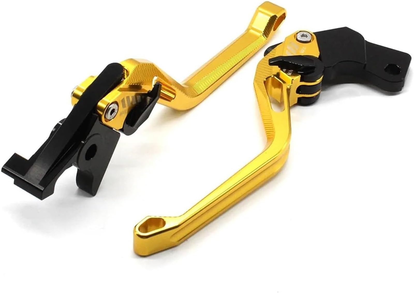 WXSSH Motorcycle Clutch Brake Lever Motorcycle Brake Clutch Lever for Magna 750 NC700 NSR250 NV400 for Shadow 1100(168mm Gold)