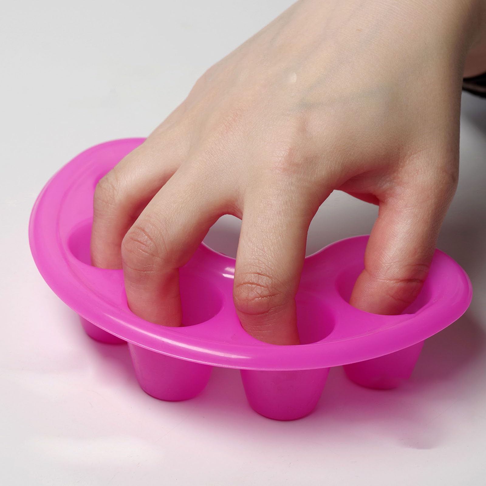 Practical Nails Soak Off Bowl Designed For Comfortable Finger Soaking In Manicures Nails Preparation Accessory