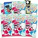 Power Rangers Dino Charge Party Favors Pack ~ Bundle of 6 Power Rangers Dino Charge Play Packs Filled with Stickers, Coloring Books with Superhero Stickers (Power Rangers Party Supplies)