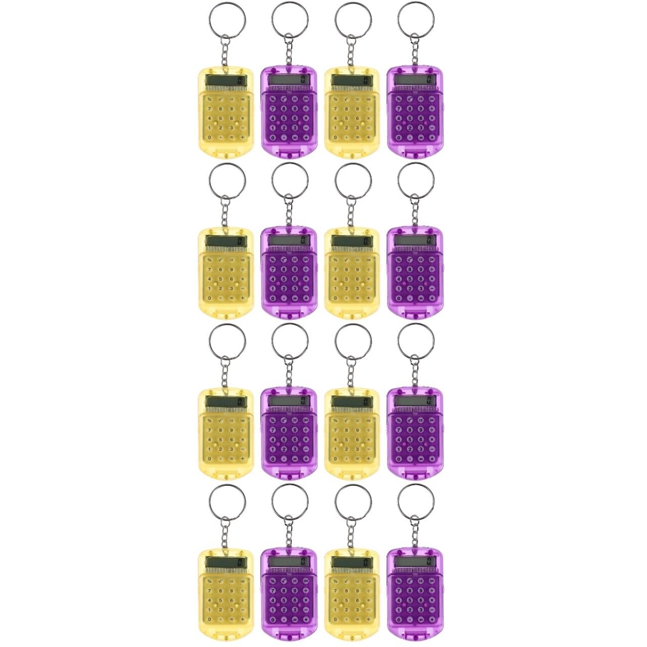 Calculatrice de poche DOITOOL petit format mini compteur et accessoires clés de calcul - 8