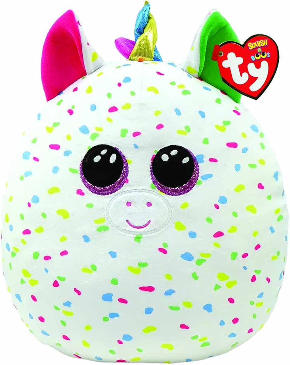 Harmonie Squish a Boos 10" | Beanie Baby Soft Plush Toy | Collectible Cuddly Stuffed Teddy