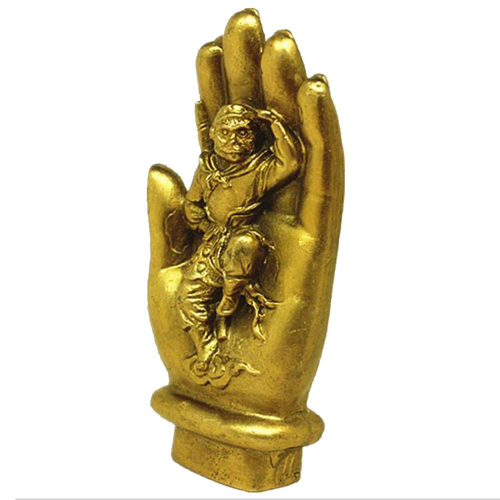Amazon.co.jp: （イスイ）YISHUI 銅製孫悟空の置物（釈迦の掌） 風水