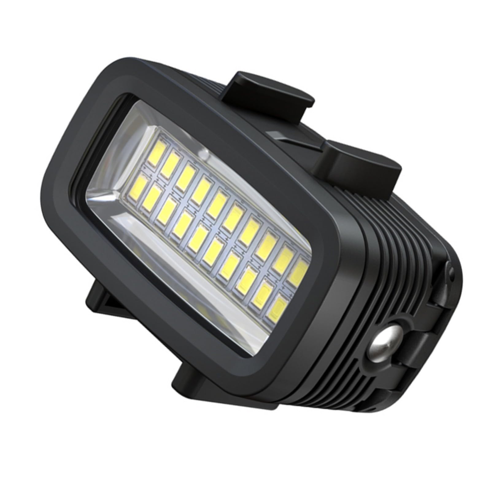 Piccolo Trasportabile Diving Luce Impermeabile 40m Ricaricabile LED Video Triossido di Alluminio Fotografia Subaquatic Fotografia Azione Fotocamera Aggiunta Fotografia Accessori