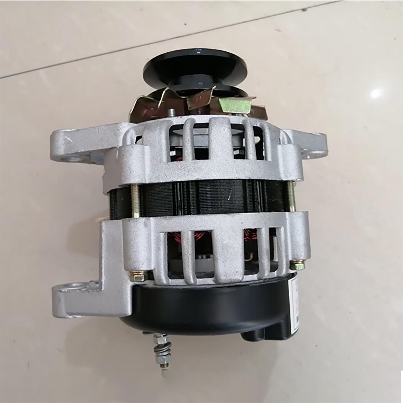 Générateur À Aimant Permanent Sans Balais 1500W 110V/220V, Alternateur Basse Vitesse En Cuivre Pur Avec Régulateur De Tension, Compact Pour Maison, Éolien Ou Hydraulique DIY(110V)