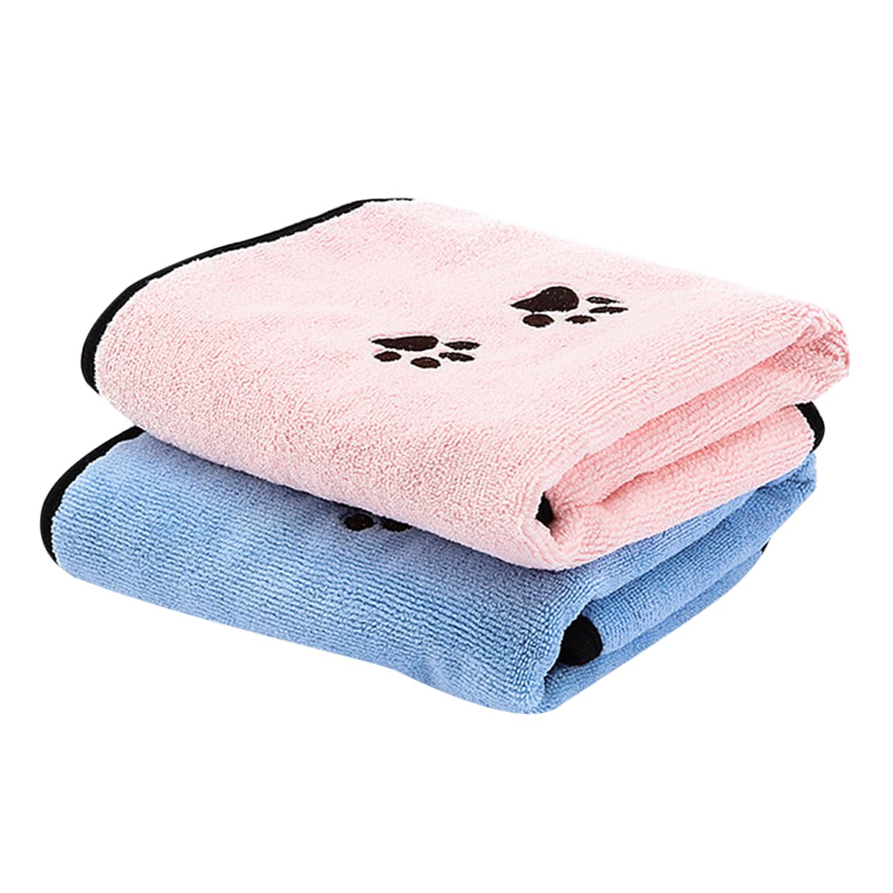 Serviette de bain pour animaux Toddmomy absorbante contre les poils mouillés