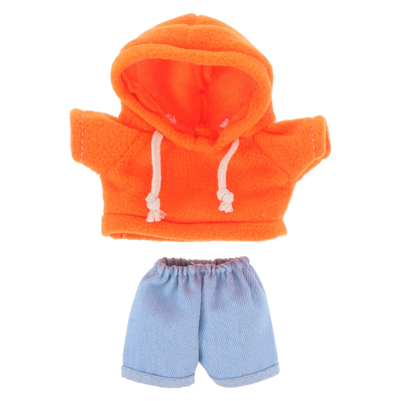 GALPADA Plush Bear Clothes, Cute Hooded Sweatshirt and Jeans Outfit Set for Stuffed Animals