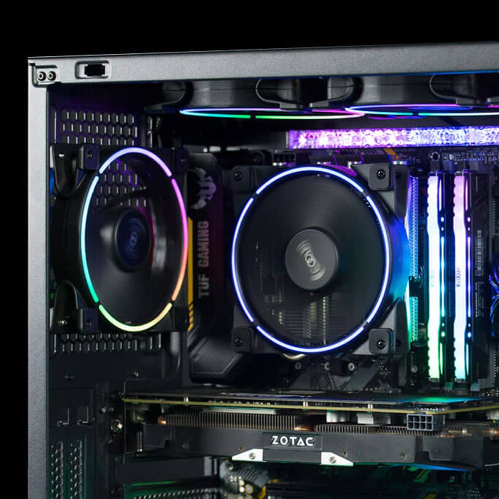 Amazon | 120mm LEDファン搭載 Intel&AMD用CPUクーラー GI-46U-V2