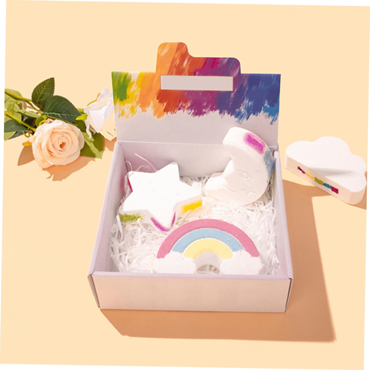 IWOWHERO Skin-Friendly Bath Salt Portable Travel Bathing Salt Natural for Relaxing Skincare