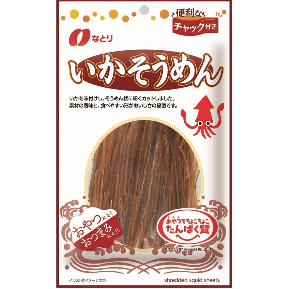 Amazon | なとり いかそうめんチャック付 31g | Natori | おつまみ
