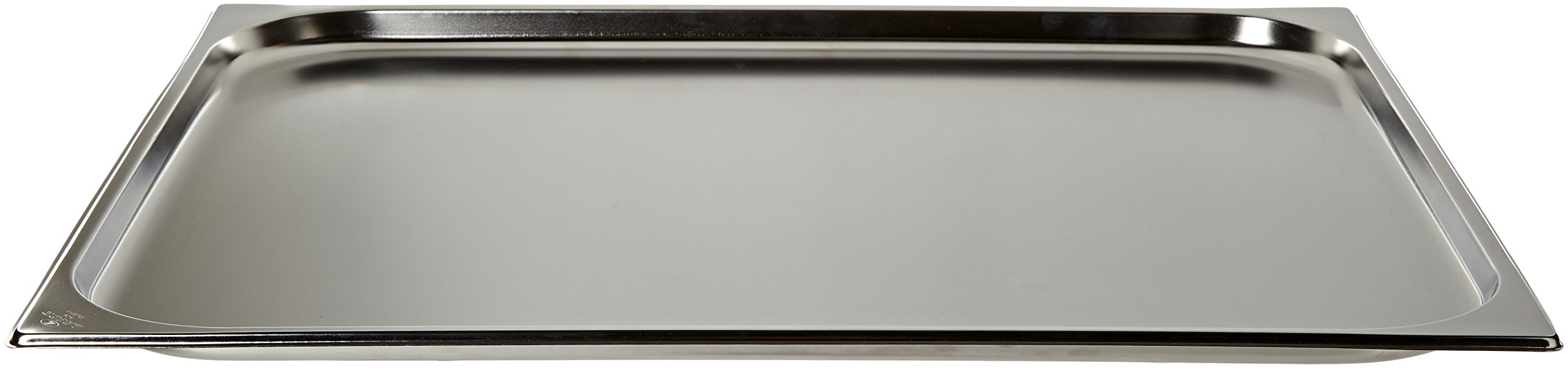 Lacor 66002Z - Bacinella Gn 2/1 530x650x20 Acciaio Inox | Realizzato in acciaio inossidabile alimentare; alta resistenza alla corrosione e usura quotidiana in cucina