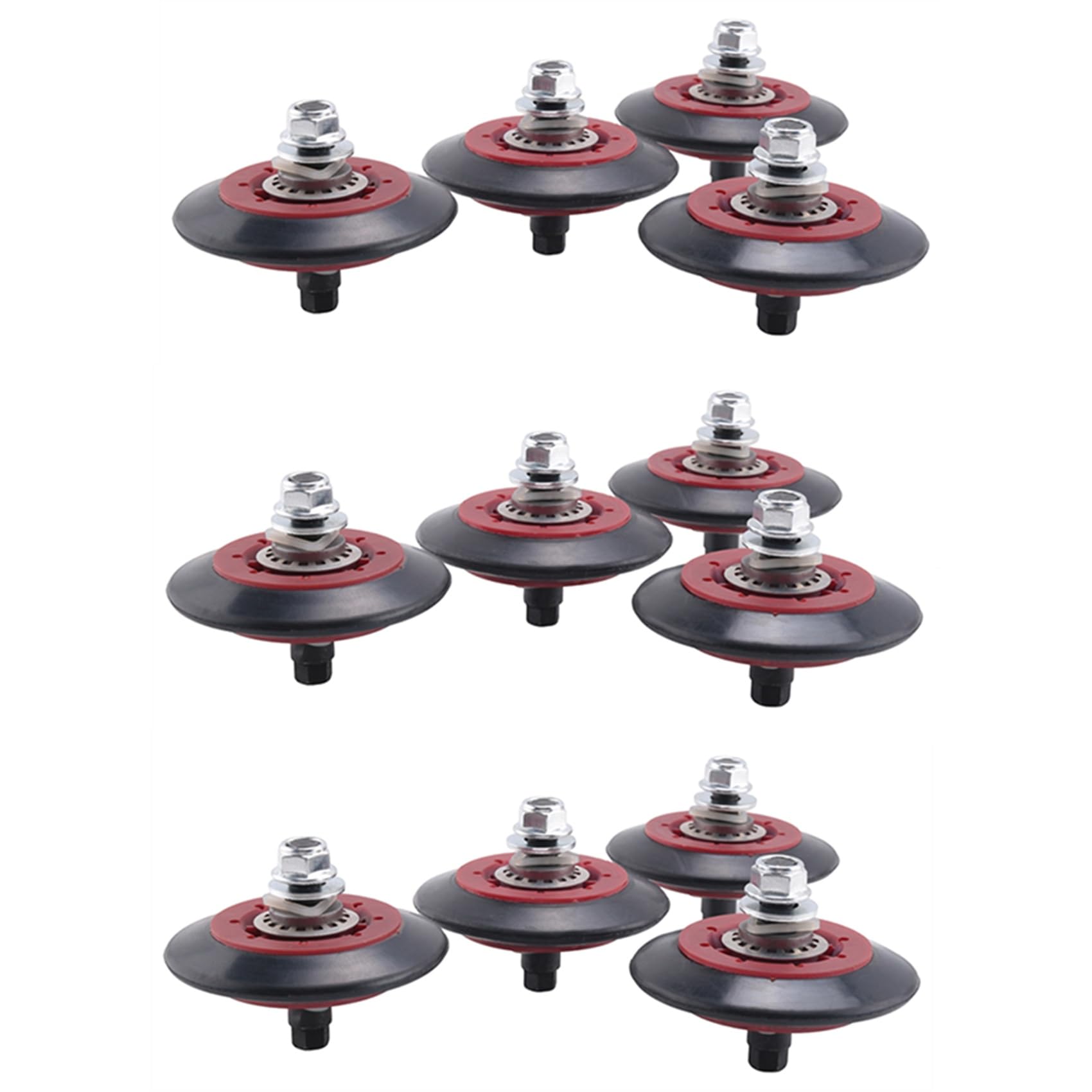 Hndhbfgrt 12 Pack of 4581EL2002C Dryer Drum Roller Assembly Fit for, Replace Part 4581EL3001C, PS8260240