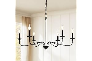 CHENBEN Farmhouse Chandelier for Dining Room