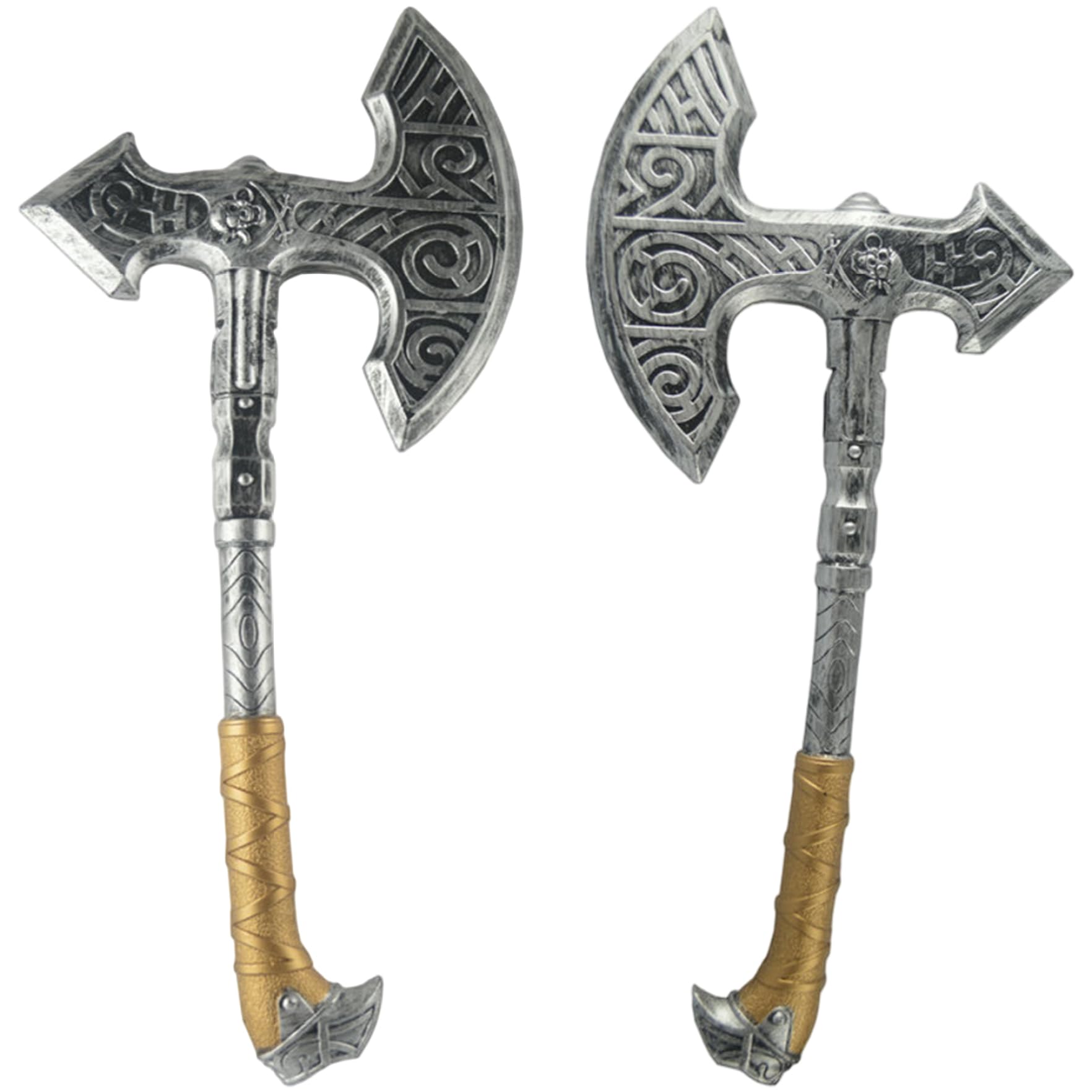 Accessoire de Hache d'halloween 2 pièces, Hache à Main en Plastique réaliste pour déguisement d'halloween, Jeu de rôle fête Cosplay