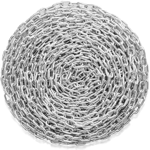 VEVOR Zinc Plated Proof Coil Chain 5/16" x 92' Cover