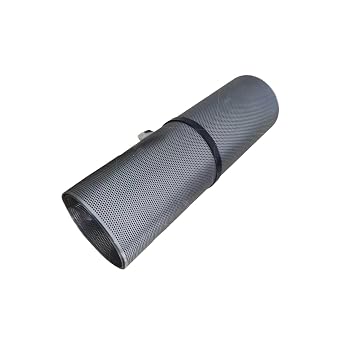 304 Stainless Steel Perforated Sheet, 0.06" Hole Size, 0.02" Thickness, 9.8" Width, 39.4" Length - Durable Perforated Metal Sheets for Ventilation, Filtration, and Decorative Applications