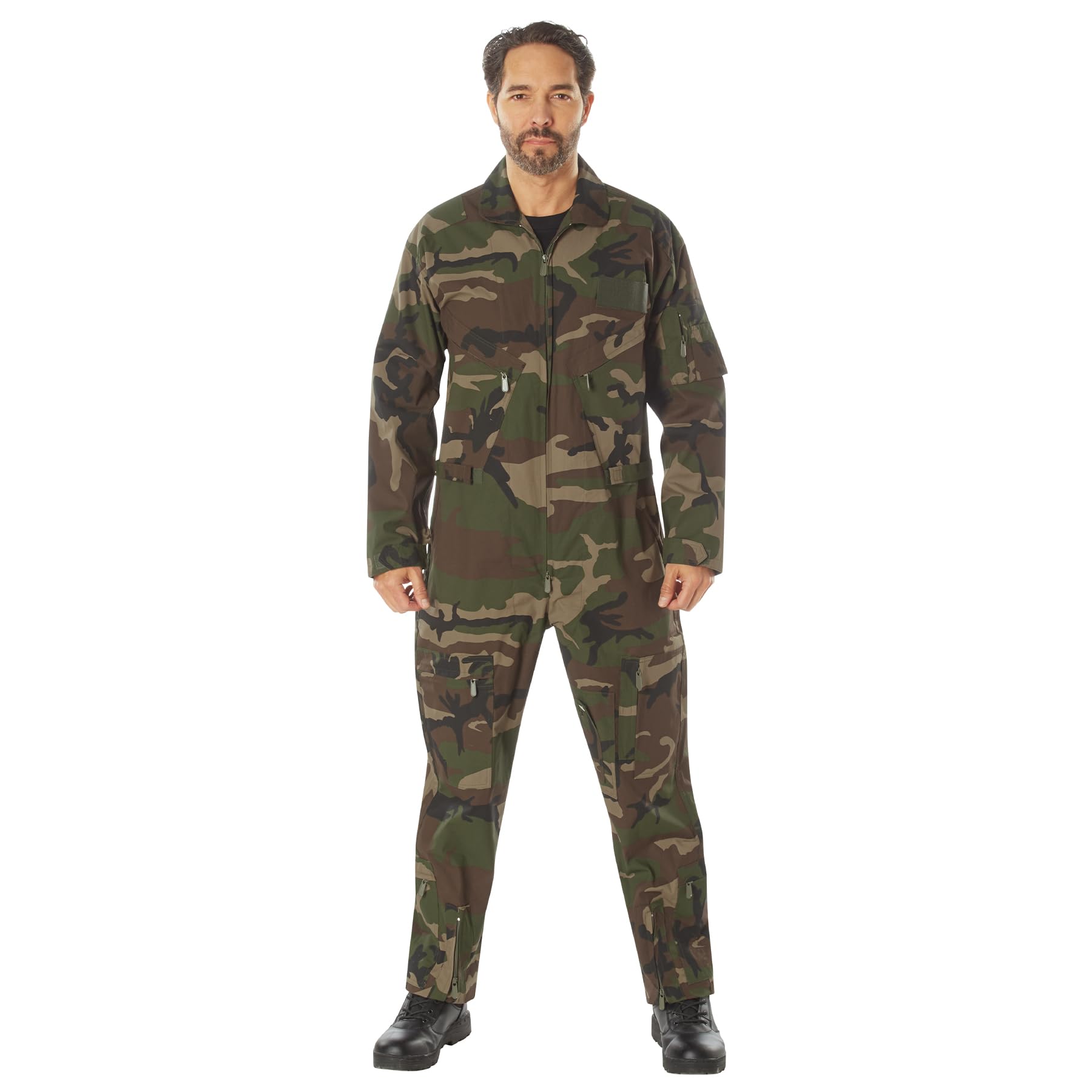 Flightsuit – Mens Pilot Coveralls – Costume Cosplay Jumpsuit