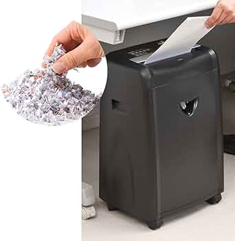 Amazon.co.jp: イーサプライ 電動 シュレッダー 業務用 ミニクロス
