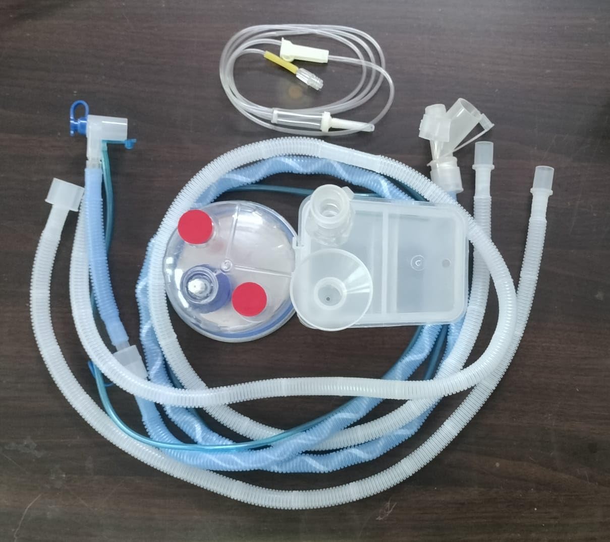 Bubble CPAP circuit Breathing System for neonatal Heated Humidifier & Chamber Heated Wire Circuit Bubble Generator (Bottle) Pressure Monitoring Line Pressure Safety Valve