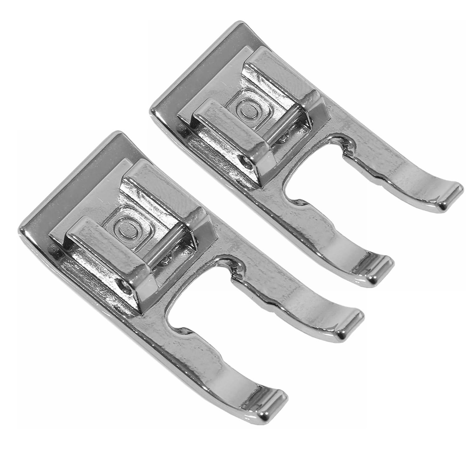 HONEYSEW 2PCS 7mm Open Toe Applique Presser Foot for All Purpose Sewing Machine Brother, Babylock, Singer, Babylock, Elna, Janome, Juki and More,#40080962, 718W, JU-5900-01Z