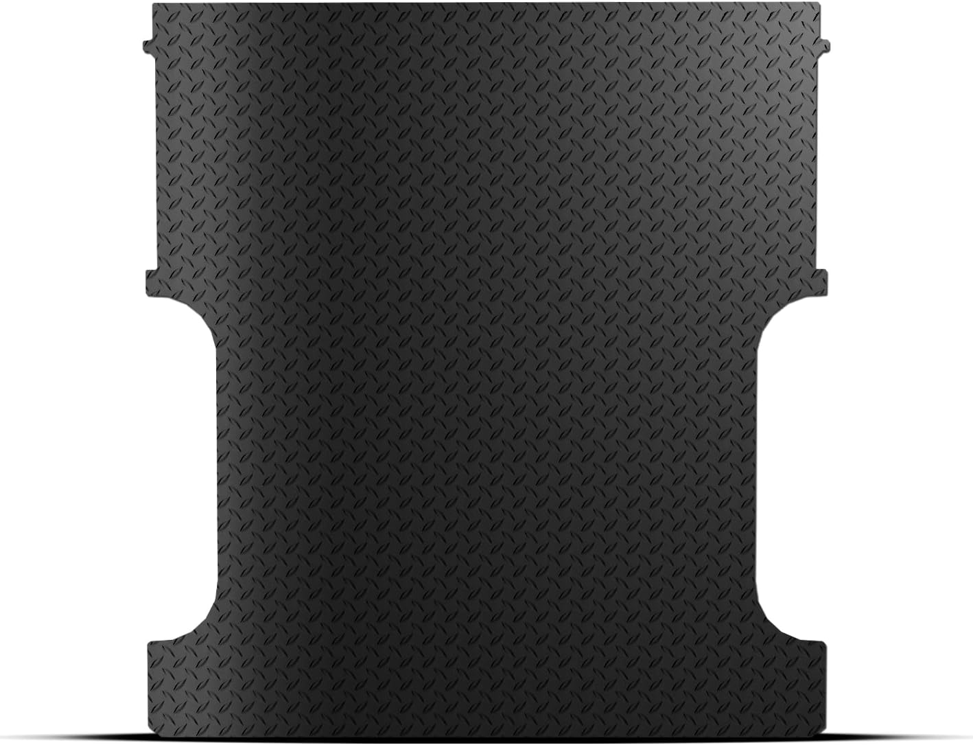 Armordillo Diamond Plate Rubber Truck Bed Mat|Compatible with 2022-2024 Toyota Tundra 5.5 Ft 66.7" Short Bed|8717912|Black|Mat Liner