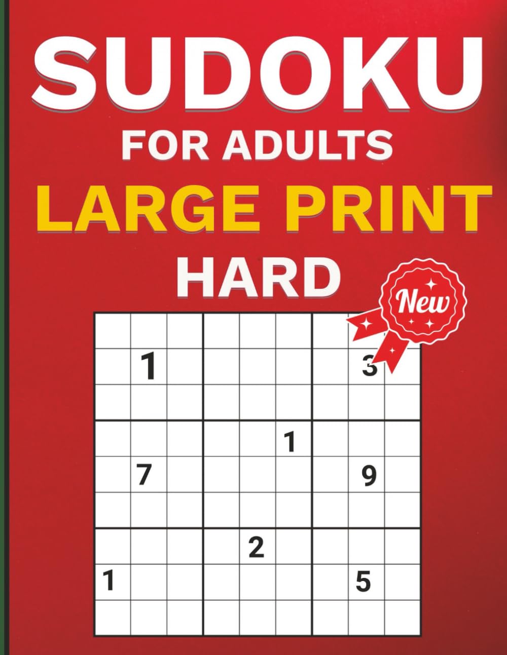 Sudoku Hard for Seniors: Large Print Puzzles for Relaxation and Cognitive Fitness