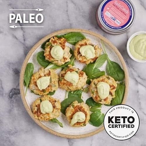 Miniatura 7 de Safe Catch Salmón Rosado Silvestre del Pacífico Enlatado, Sin Sal Añadida, Sin Espinas y Sin Huesos, Salmón Testado para Mercurio Kosher, Paquete de