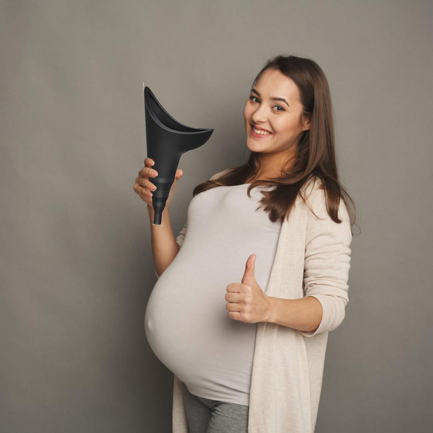 Female Urination Device, Female Urinal Silicone Funnel Urine Cups