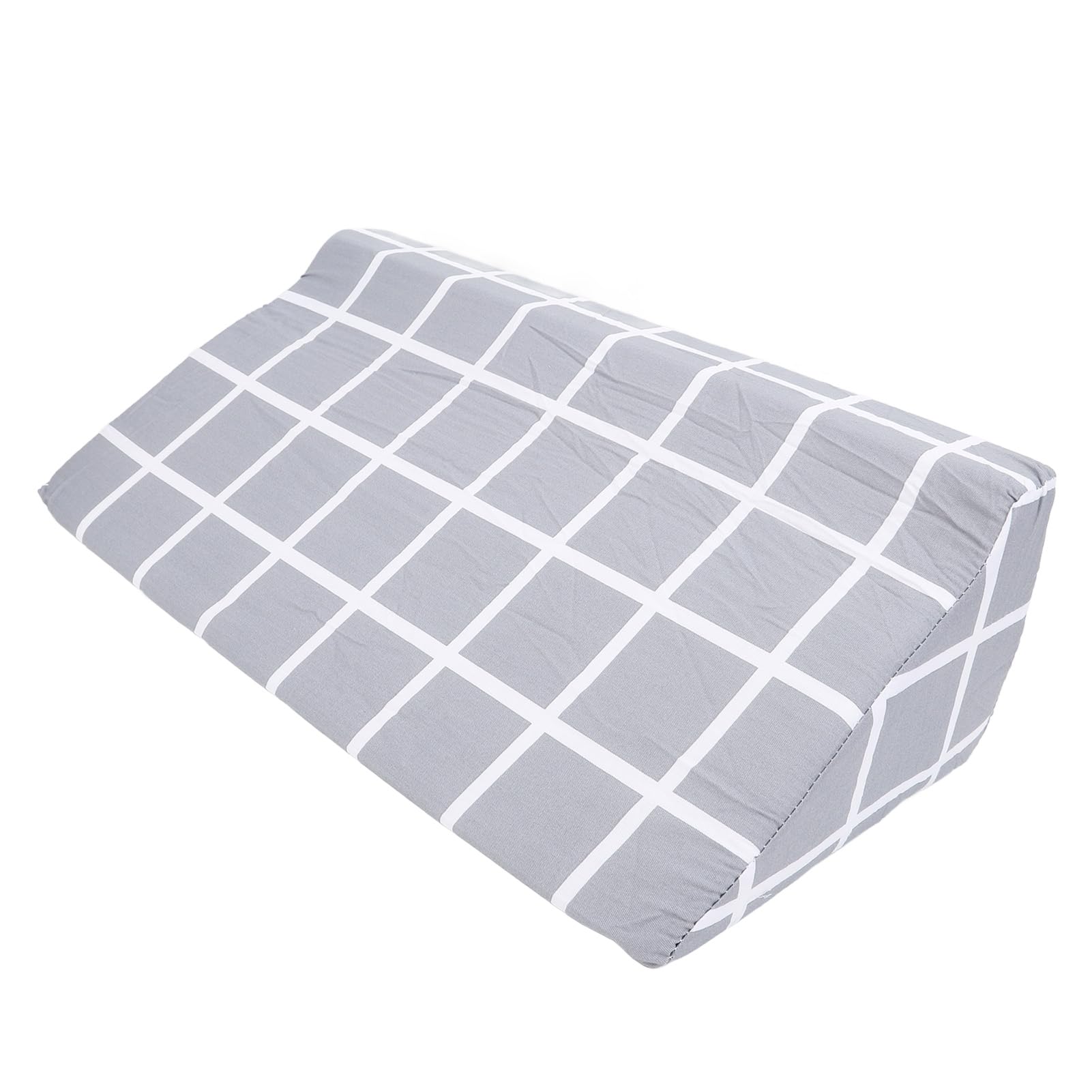 Asixxsix Bed Wedge Pillow, 50 x 25 x 15cm Triangle Pillow Wedge with Concealed Zipper, r Foam Padding Wedges Body Positioner for After Surgery, for Elder Pregnant Women