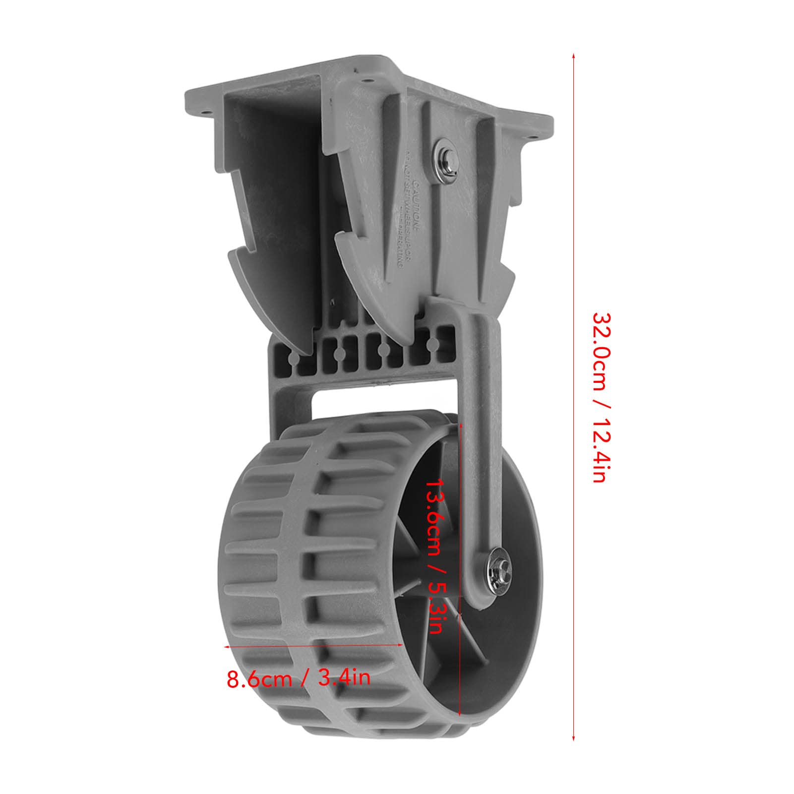 Ruote Per Barche Gonfiabili Bediffer - 2 Pezzi In Nylon, Facile Montaggio Per Kayak E Zattere | 280mm Altezza - Foto 11