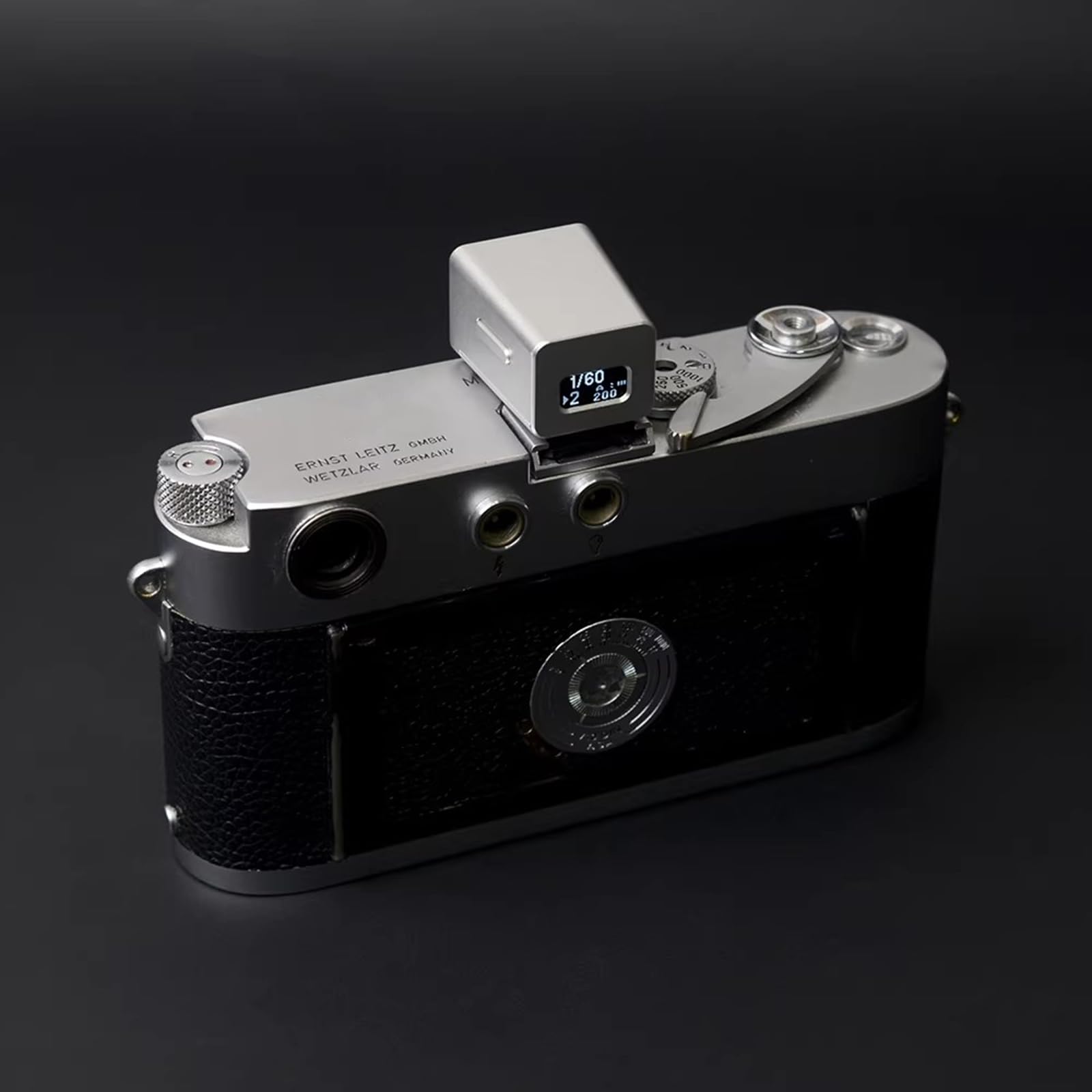 Misuratore di luce digitale per fotografia, grandangolare a 30°, riflettente, ricaricabile, in tempo reale, con display OLED, per fotocamere a pellicola